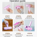 Rodillo lavable portátil para el pelo, pegatina con forma de cerdo, removedor de pelo estático para mascotas - Imagen 11