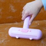 Rodillo lavable portátil para el pelo, pegatina con forma de cerdo, removedor de pelo estático para mascotas - Imagen 12