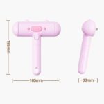 Rodillo lavable portátil para el pelo, pegatina con forma de cerdo, removedor de pelo estático para mascotas - Imagen 3