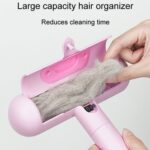 Rodillo lavable portátil para el pelo, pegatina con forma de cerdo, removedor de pelo estático para mascotas - Imagen 4