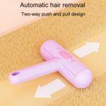 Rodillo lavable portátil para el pelo, pegatina con forma de cerdo, removedor de pelo estático para mascotas - Imagen 8