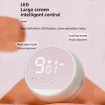 Extractor de leche silencioso e indoloro con masaje completamente automático ajustable inteligente con pantalla Digital LED MZ-003 - Imagen 9