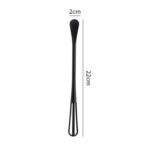 Mini batidor doméstico con cuchara pequeña, palito agitador multifuncional para cocina - Imagen 3