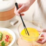 Mini batidor doméstico con cuchara pequeña, palito agitador multifuncional para cocina - Imagen 7