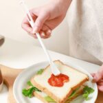 Mini batidor doméstico con cuchara pequeña, palito agitador multifuncional para cocina - Imagen 8