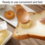 Cajón para frutas y verduras cuadrado para cortar mantequilla con tapa, caja de almacenamiento de queso para cocina - Imagen 7