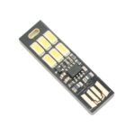 Linterna móvil de la fuente de alimentación del pedazo de la luz USB de las luces de emergencia regulables táctiles 6LED