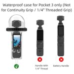 Para DJI Osmo Pocket 3 BRDRC 40m de profundidad funda impermeable cubierta de carcasa de buceo - Imagen 12