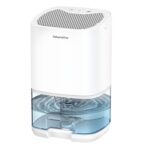Deshumidificador de aire de 1L 36W para ropa de secado húmedo en el hogar con luz de 7 colores, UK Plug