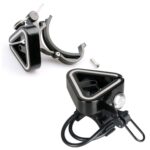 Timbre de bicicleta de montaña N+1 Timbre de cobre triangular universal, Clip Ring Black - Imagen 3