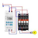 Controlador de sincronización de ciclo automático, temporizador de interruptor Digital de salida de voltaje de 4 pines, carril DIN de 16A, SINOTIMER TM919H-4 12V - Imagen 7