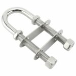 Accesorios de hardware marino con pernos en U de acero inoxidable, M8