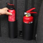 Bolsa de almacenamiento para extintor de incendios de automóvil Bolsa para respaldo de asiento de automóvil Portavasos, Medium - Imagen 2
