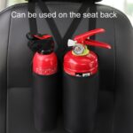 Bolsa de almacenamiento para extintor de incendios de automóvil Bolsa para respaldo de asiento de automóvil Portavasos, Medium - Imagen 7