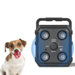 Dispositivo repelente de ladridos ultrasónico con reconocimiento inteligente de IA, dispositivo portátil para entrenamiento de perros, Black - Imagen 2