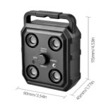 Dispositivo repelente de ladridos ultrasónico con reconocimiento inteligente de IA, dispositivo portátil para entrenamiento de perros, Black - Imagen 3
