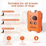 Dispositivo de entrenamiento antiladridos para perros con 3 modos y detector de ladridos ultrasónico, D3 - Imagen 3
