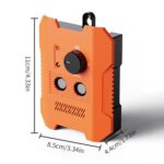 Dispositivo de entrenamiento antiladridos para perros con 3 modos y detector de ladridos ultrasónico, D3 - Imagen 7
