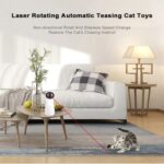 Juguete láser automático para gatos, dispositivo interactivo de entrenamiento y entretenimiento para gatitos - Imagen 2