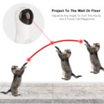 Juguete láser automático para gatos, dispositivo interactivo de entrenamiento y entretenimiento para gatitos - Imagen 4