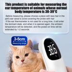 Termómetro digital para orejas de mascotas ELOFS EF-07, termómetro infrarrojo preciso para animales, para perros y gatos - Imagen 11