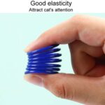 Paquete de 4 juguetes de espiral autoexcitantes con forma de gato de colores, 3packs - Imagen 4