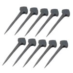 Clavos de hierro para pata de caballo Herramientas de reparación de cascos de carreras de caballos Clavos de hierro para herraduras Púas para cascos de entrenamiento Accesorios para suministros ecuestres