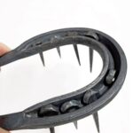 Clavos de hierro para pata de caballo Herramientas de reparación de cascos de carreras de caballos Clavos de hierro para herraduras Púas para cascos de entrenamiento Accesorios para suministros ecuestres - Imagen 2