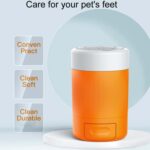 Vaso para lavar los pies portátil para exteriores para mascotas, herramienta para limpiar y cuidar los pies de los perros - Imagen 4