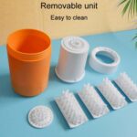 Vaso para lavar los pies portátil para exteriores para mascotas, herramienta para limpiar y cuidar los pies de los perros - Imagen 7