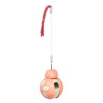 Juguete para gatos Tumbler Balance Car Beetle, palo para burlarse de los gatos con comedero para bocadillos, juguete para mascotas