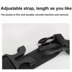 Bolsa impermeable para guardar el impermeable del casco delantero del vehículo eléctrico, Black - Imagen 8