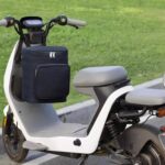 Bolsa impermeable para guardar el impermeable del casco delantero del vehículo eléctrico, Black - Imagen 10