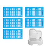 5 filtros por paquete para cartucho de filtración multiciclo para fuente de mascotas Cate Mate, For Cate Mate