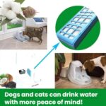 5 filtros por paquete para cartucho de filtración multiciclo para fuente de mascotas Cate Mate, For Cate Mate - Imagen 3