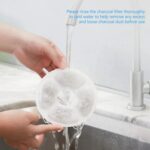 5 unidades/paquete de filtros de repuesto para dispensador de agua para fuente de agua para mascotas (prefiltro), Round - Imagen 6
