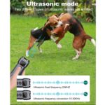 Dispositivo antiladridos ultrasónico recargable P9 de doble cabezal con pantalla a color y luz trasera LED., P9 - Imagen 6