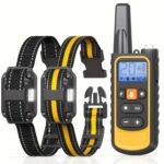 Control remoto para perros con collar de descarga eléctrica., Yellow One-To-Two
