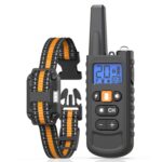 Control remoto para perros con collar de descarga eléctrica., Black One-To-One
