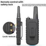 Control remoto para perros con collar de descarga eléctrica., Black One-To-One - Imagen 5