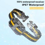 Control remoto para perros con collar de descarga eléctrica., Yellow One-To-One - Imagen 8