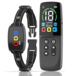 Dispositivo de control remoto con pantalla a color para el control de ladridos de perros, Non-electric Shock