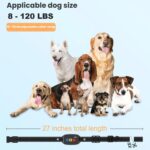 Dispositivo de control remoto con pantalla a color para el control de ladridos de perros, Electric Shock - Imagen 3