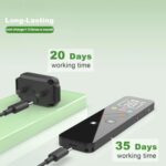 Dispositivo de entrenamiento para perros con collar de descarga eléctrica y control remoto con pantalla a color - Imagen 4