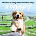 Dispositivo de control remoto para ladridos de perros, recargable, resistente al agua, con descarga eléctrica., One To One - Imagen 6