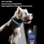 Dispositivo de control remoto para ladridos de perros, collar de descarga eléctrica impermeable, One To One - Imagen 7