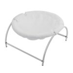 Silla hamaca universal Pet Four Seasons con moisés extraíble, Plush White