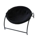 Silla hamaca universal Pet Four Seasons con moisés extraíble, Plush Black