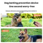 Mini repelente ultrasónico de alta potencia para entrenamiento de perros a larga distancia en exteriores - Imagen 7