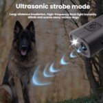 Mini repelente ultrasónico de alta potencia para entrenamiento de perros a larga distancia en exteriores - Imagen 8